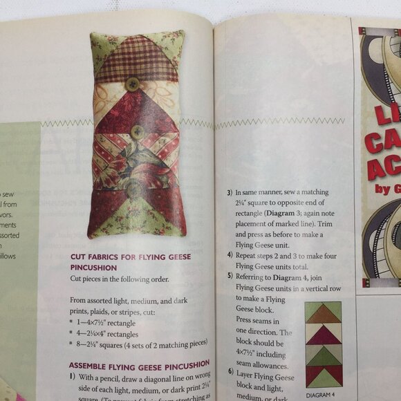 Better Homes Gardens Quilts And More Magazine Winter 2008 32 Gifts Throws Aprons - Picture 7 of 12